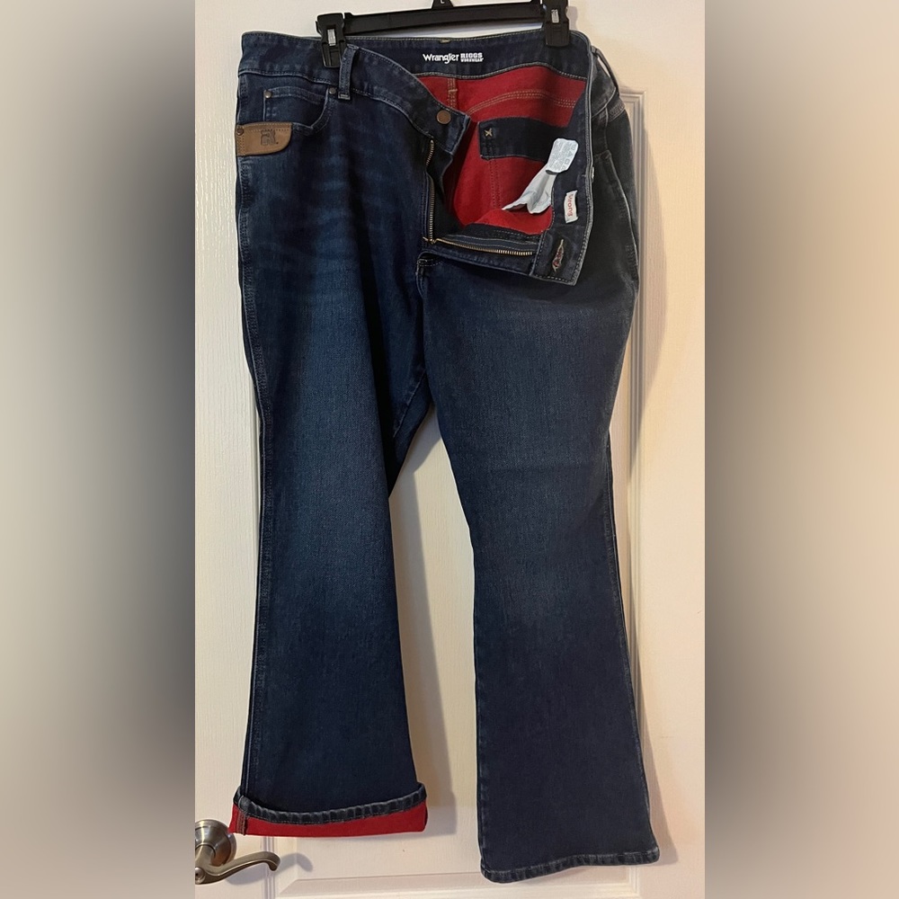 Wrangler Women’s Riggs Workwear Insulated Bootcut Jeans 18x30